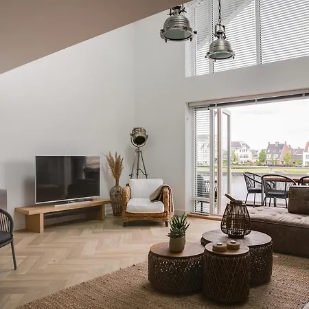 Schitterende Water Loft Hartje Centrum * 哈尔德韦克